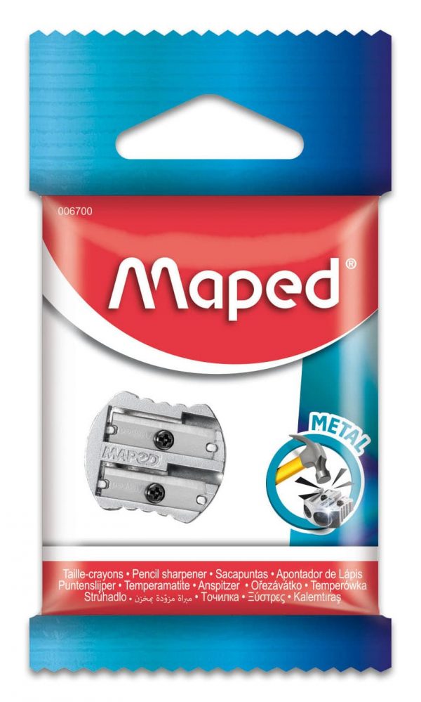 Taille-crayon métal double trou Maped